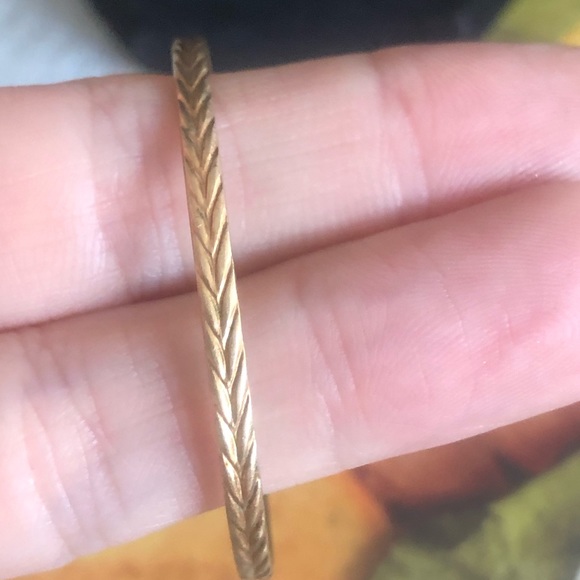 Adorable vintage 12kt gold adjustable bracelet - Picture 3 of 10